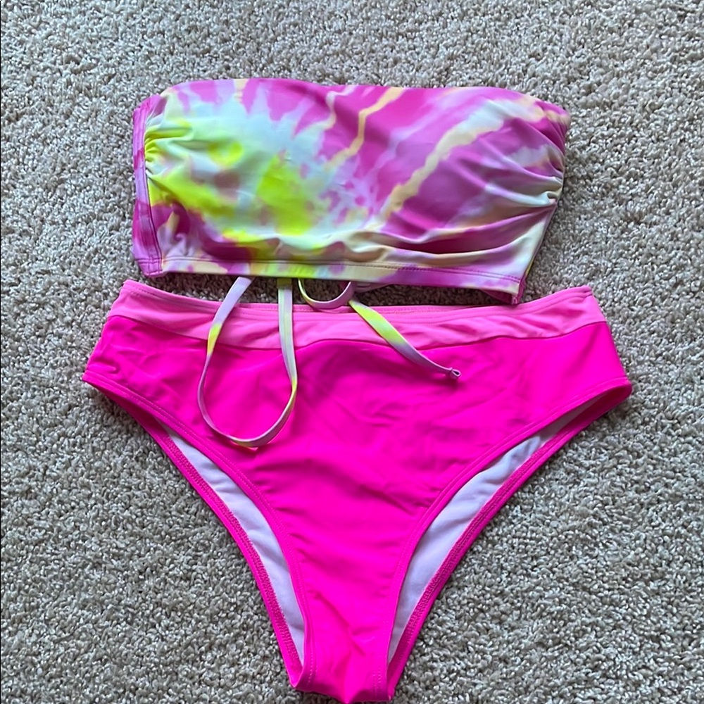 Tie-Dye Bikini Set